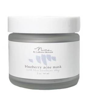 Blueberry Acne Face Mask with Blue Cambrian Clay